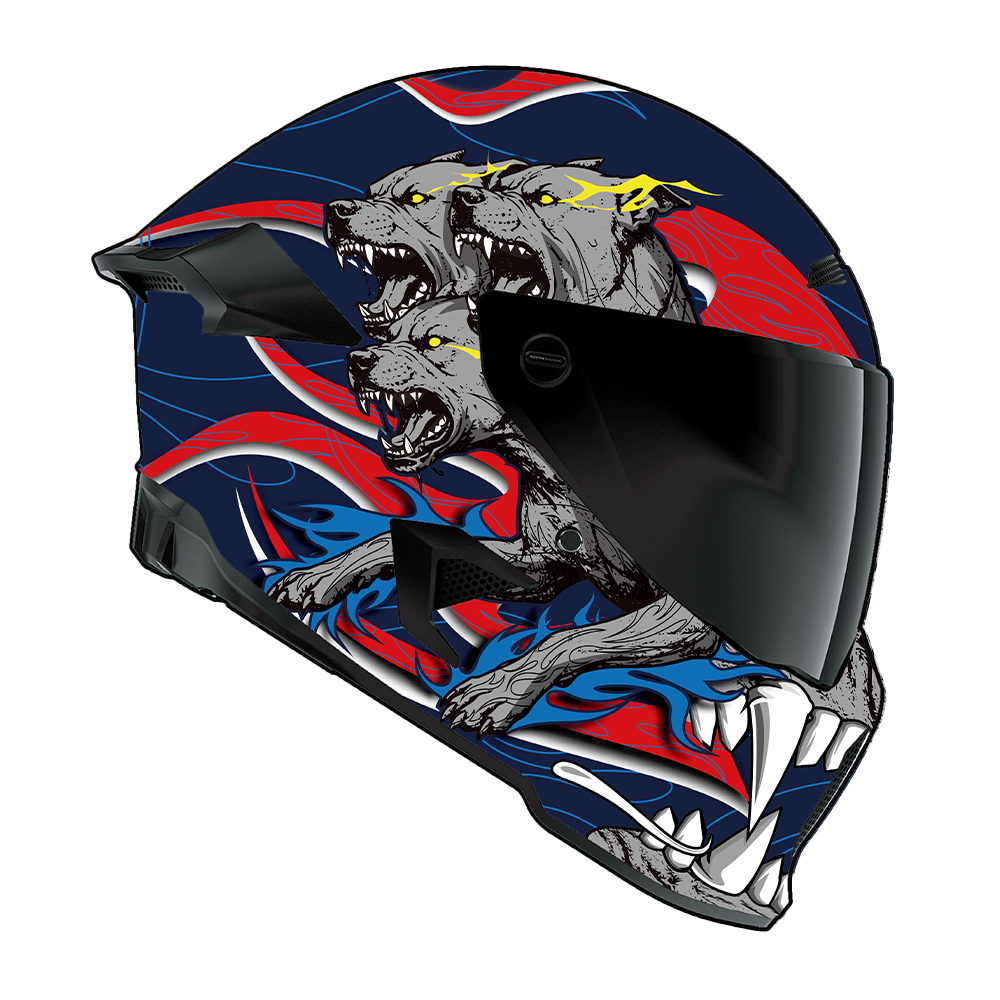 Kerberos helmet design