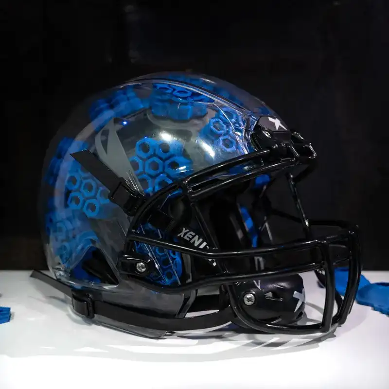 Rheon™ material inside an NFL helmet