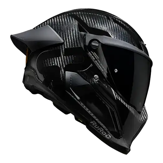 Ruroc AT4.0 Track Core Carbon motorcycle helmet - side view