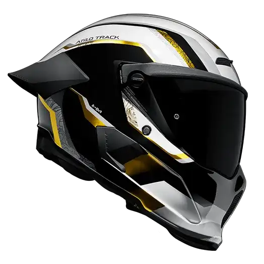 Ruroc AT4.0 Track Cobra motorcycle helmet - side view