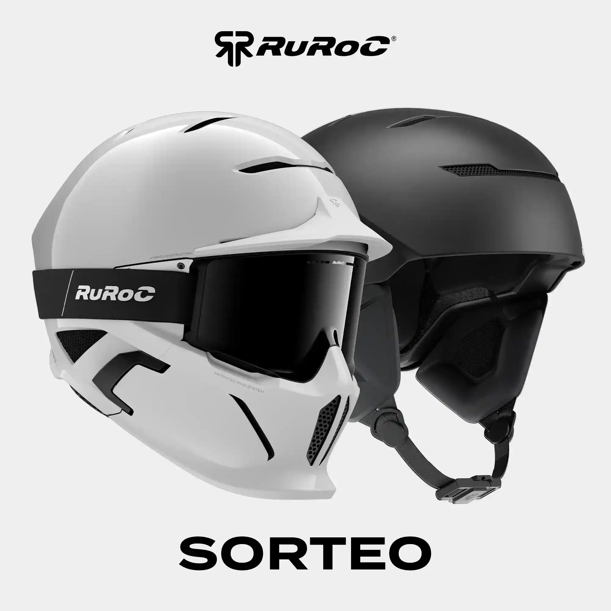 Gráfico promocional del sorteo de Ruroc RG2