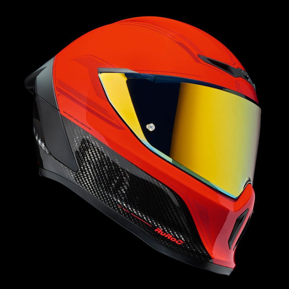 EOX Sanguis | Full Face Bluetooth Motorcycle Helmets | Ruroc