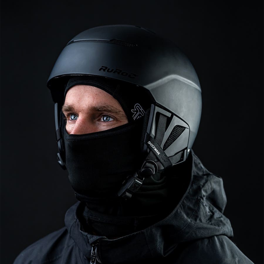 Sluier Denk vooruit Elektropositief Ruroc | LITE Max Parrot | Black Ski & Snowboard Helmet