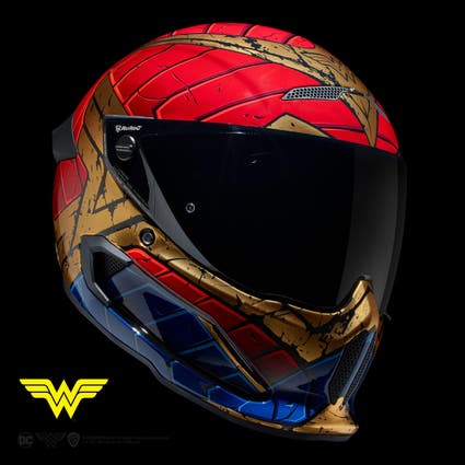 ATLAS 4.0 Wonder Woman - Motorcycle Helmet - Ruroc