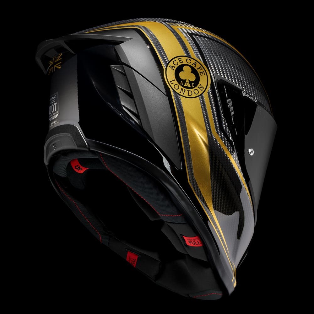 EOX Ace Cafe | Full Face Bluetooth Motorcycle Helmets | Ruroc
