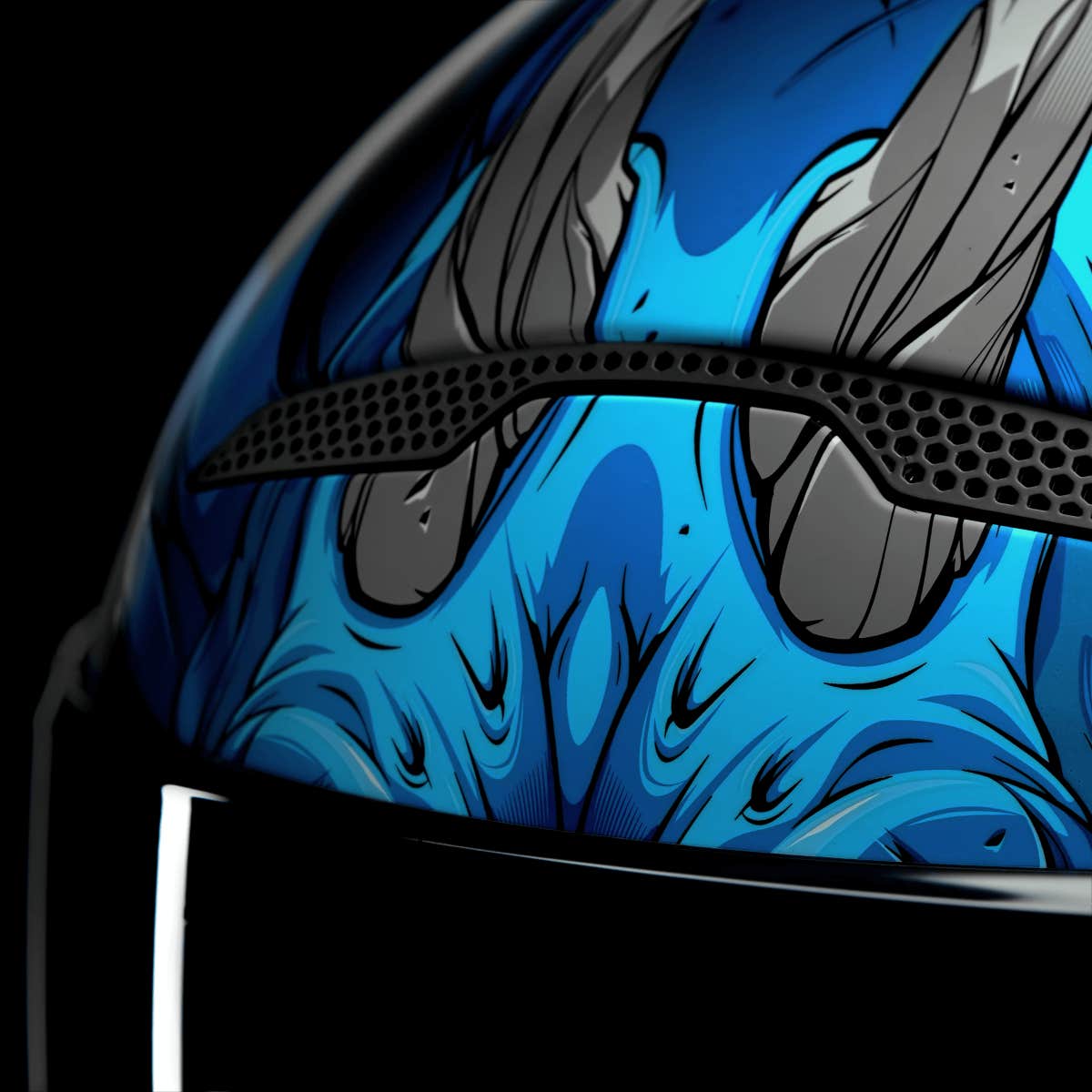 Atlas 3.0 Helmet - Diablo Azul - Schadhaft