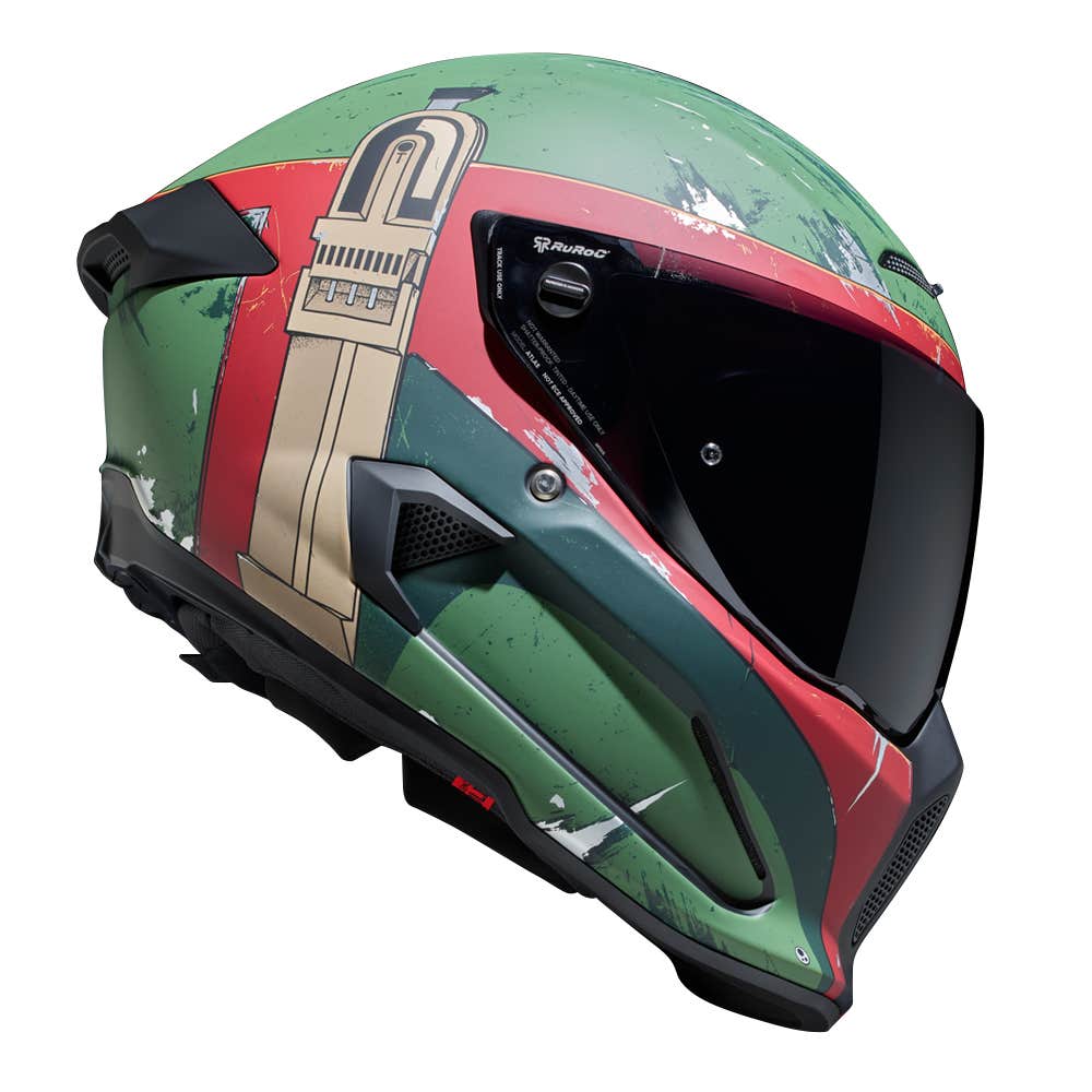 ATLAS 4.0 CARBON Boba Fett - Motorcycle Helmet - Ruroc