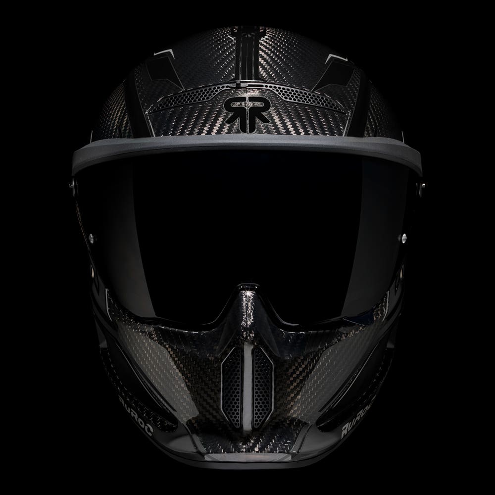 ATLAS 4.0 Track Core Carbon - Motorcycle Racing Helmet - Ruroc