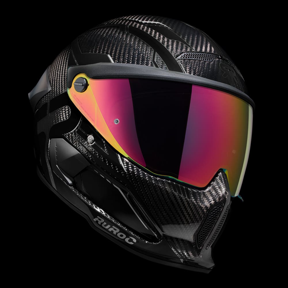 ATLAS 4.0 Track Core Carbon - Motorcycle Racing Helmet - Ruroc