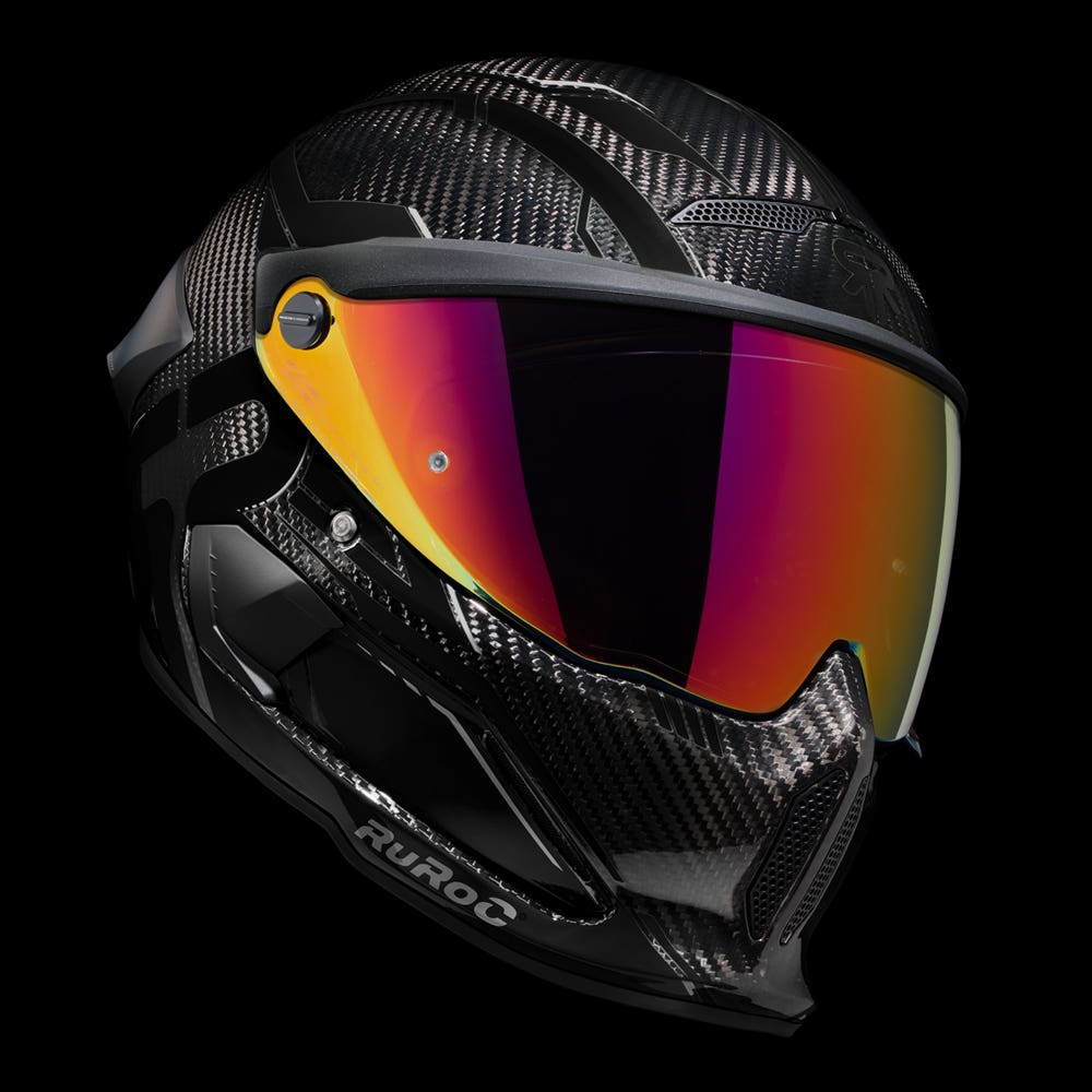 ATLAS 4.0 Track Core Carbon - Motorcycle Racing Helmet - Ruroc