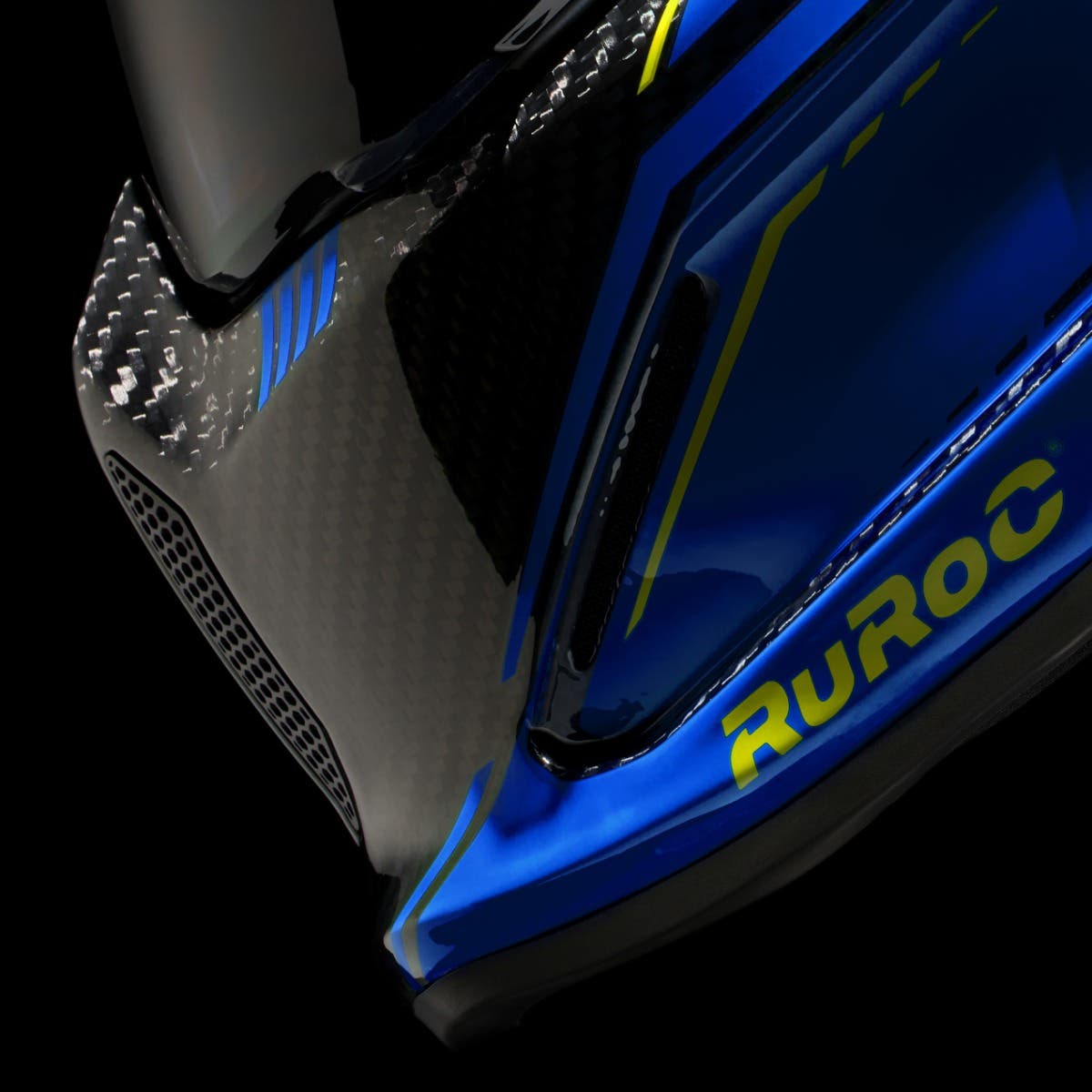 ATLAS 4.0 Track Ice Blue - Motorcycle Racing Helmet - Ruroc