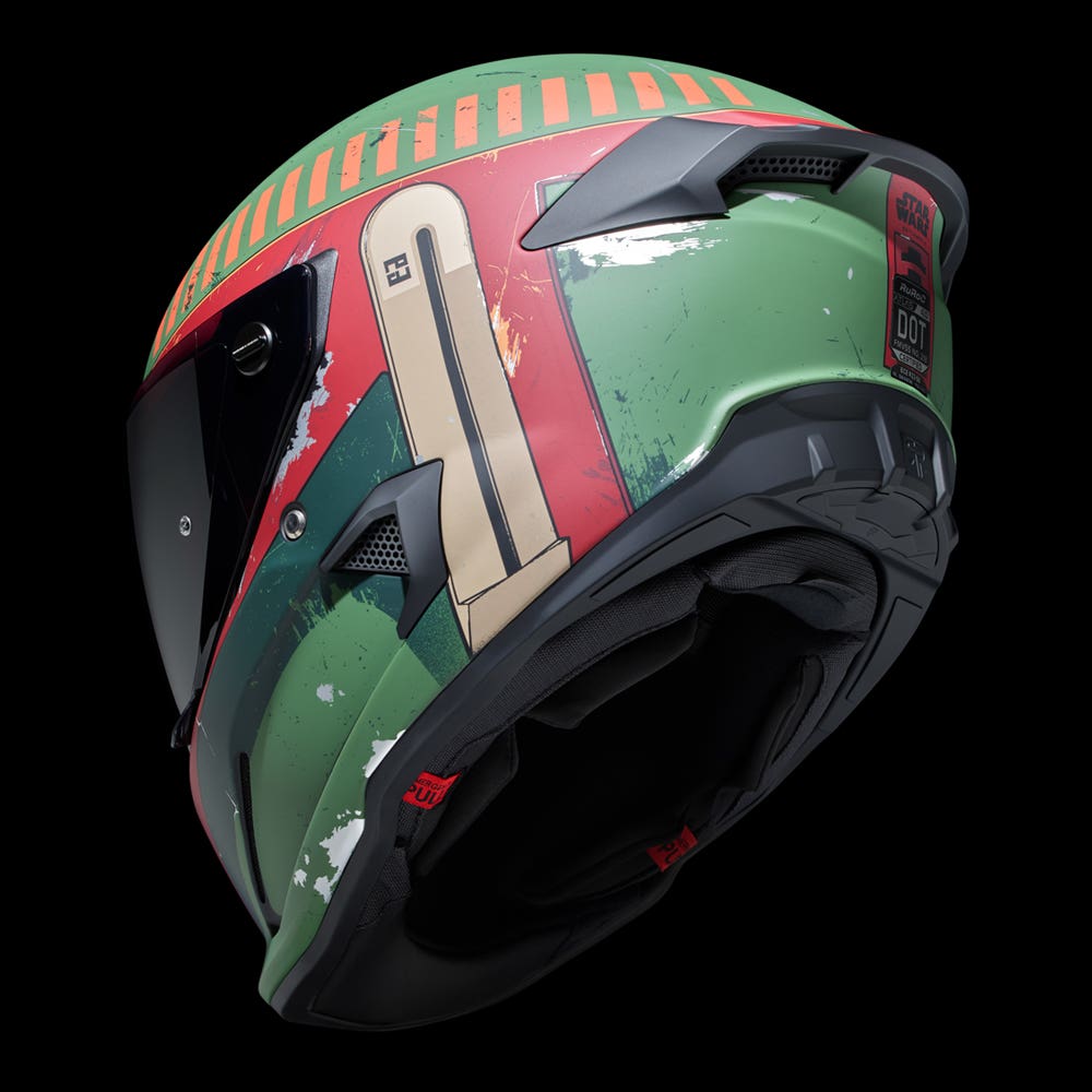 ATLAS 4.0 CARBON Boba Fett - Motorcycle Helmet - Ruroc