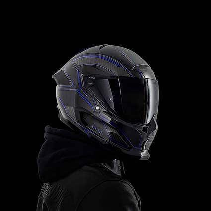 Atlas 3.0 Carbonized Ice | Full Face Motorcycle Helmet