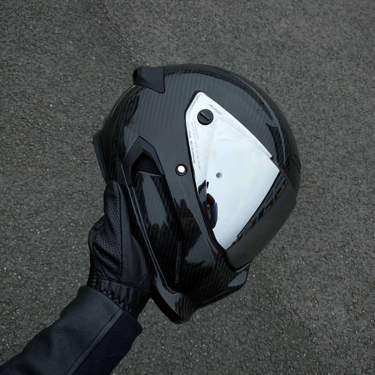 Ruroc | Atlas 3.0 Liquid Carbon | Full Face Motorcycle Helmet 