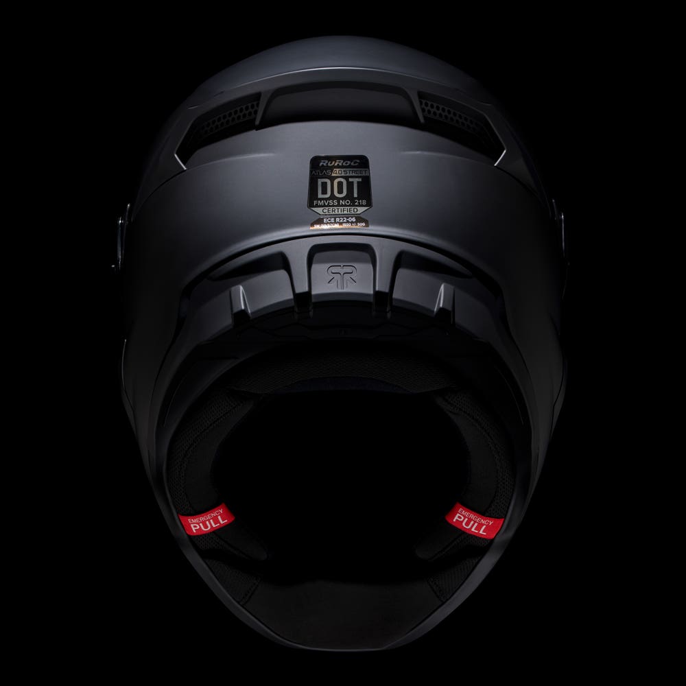 Ruroc ATLAS 4.0 STREET Core Full Face Bluetooth Motorcycle Helmet