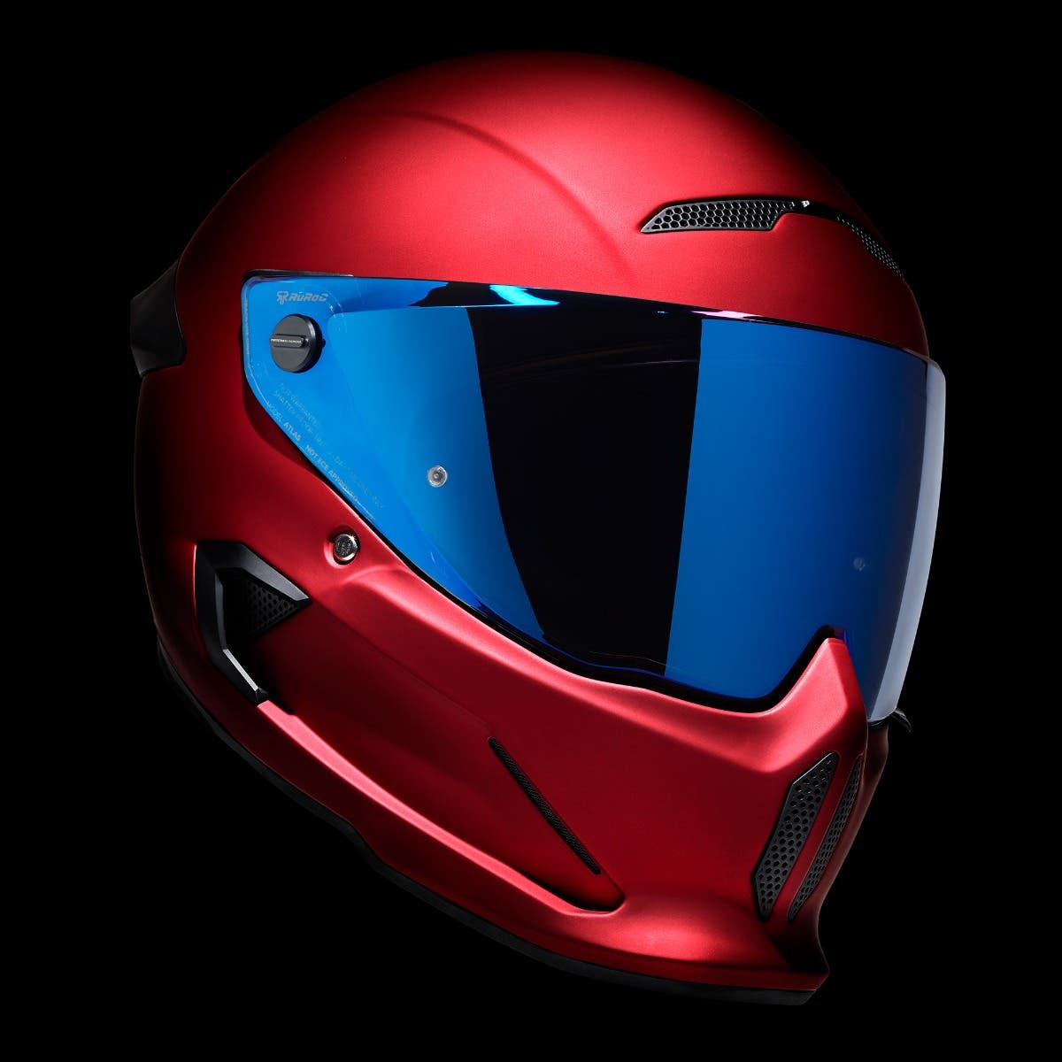 AT3.0 Visor | Blue Iridescent Helmet Visor | Full Face Helmet