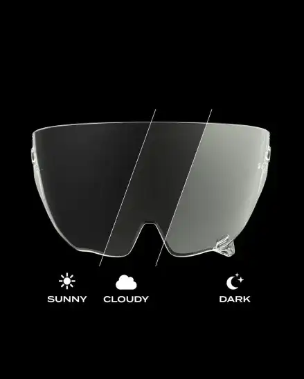 AT4.0 Photochromic Transition Visor