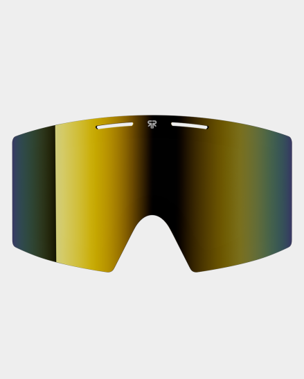 LITE Iridescent Gold Replacement Lenses | For Ski and Snowboarding