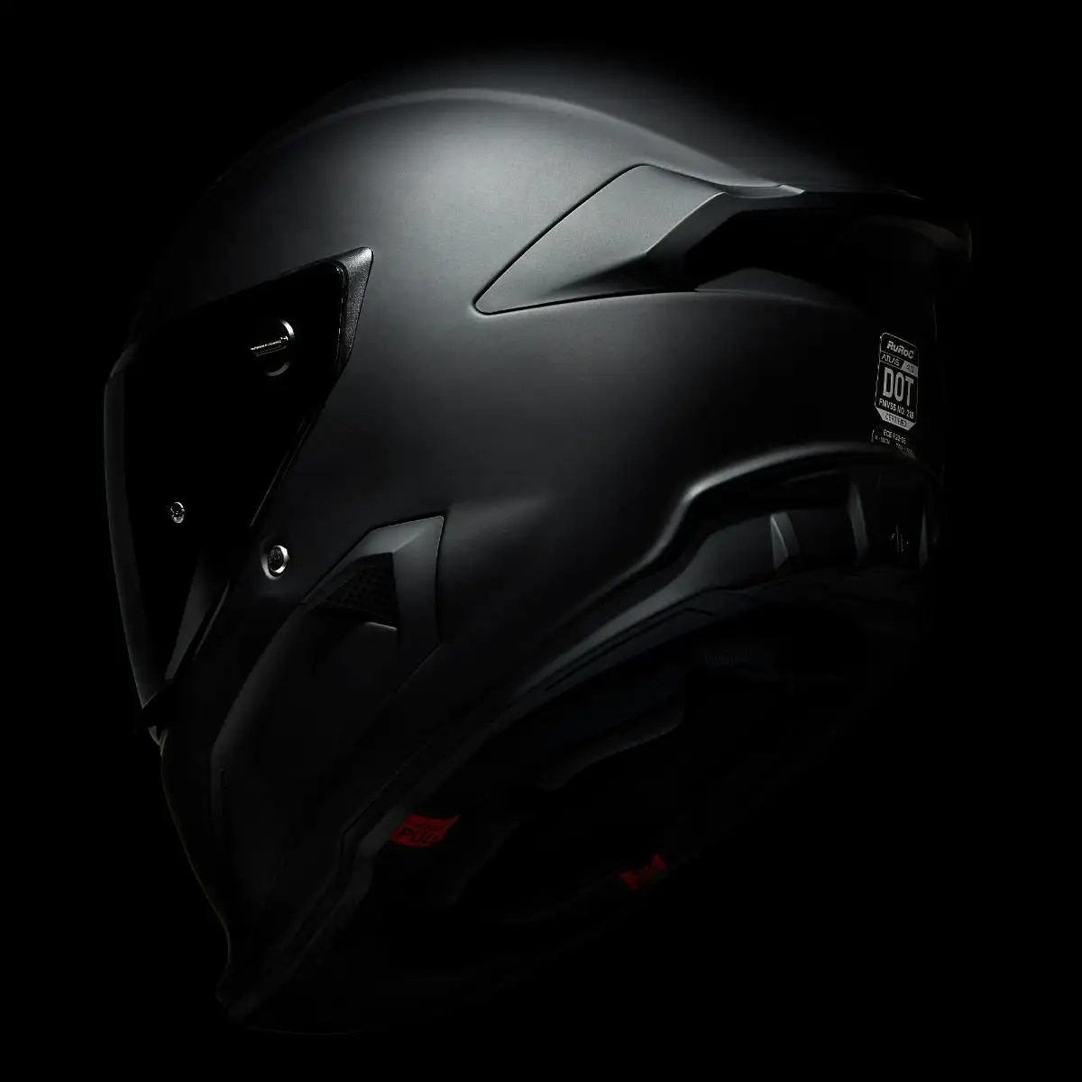 AT4.0 Carbon Core helmet - rear three-quarter left view