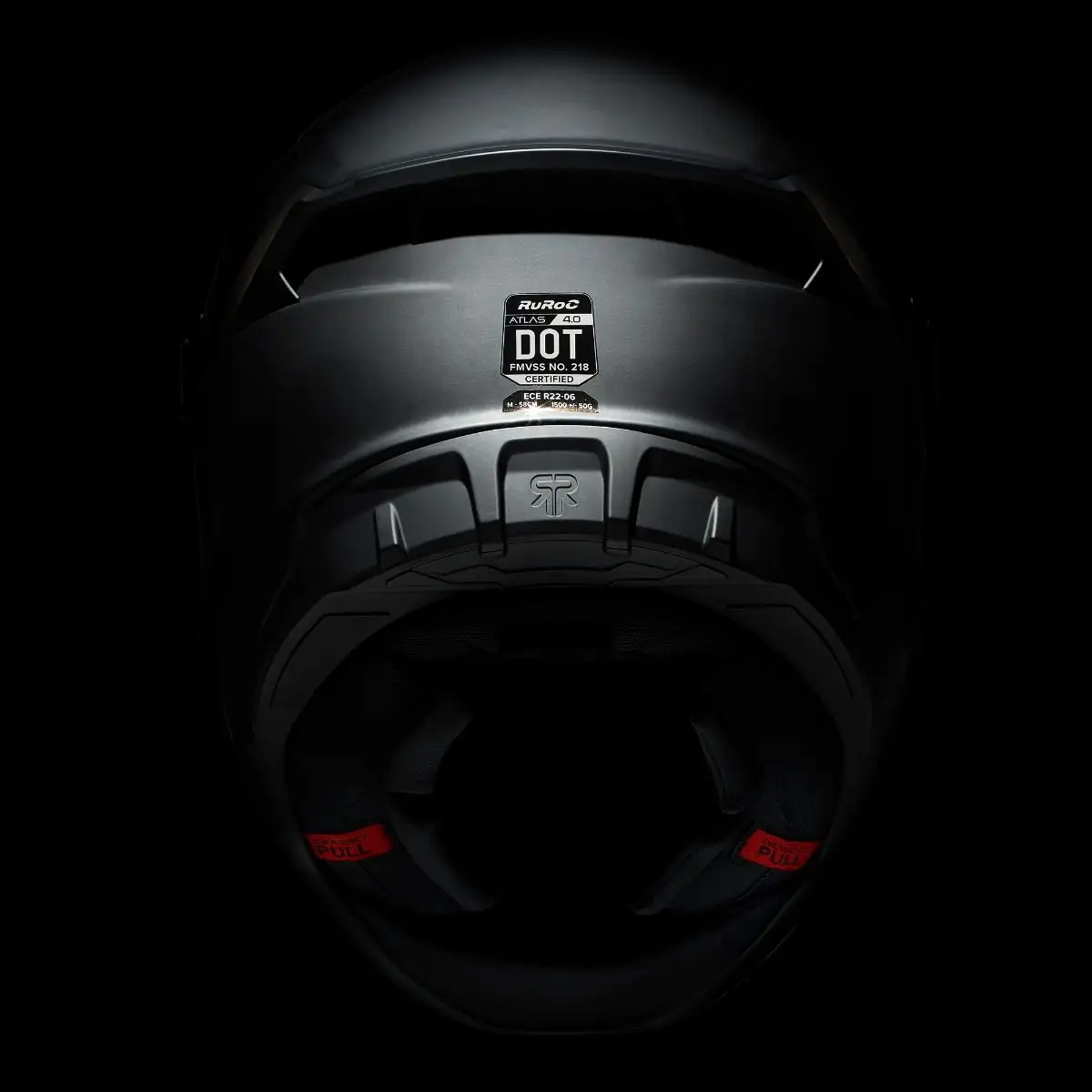 AT4.0 Carbon Core helmet - rear view