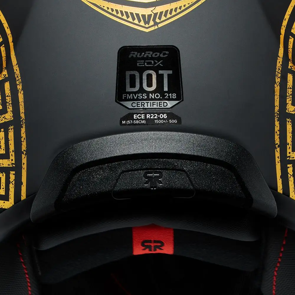 EOX Mictlan | Full Face Bluetooth Motorcycle Helmets | Ruroc