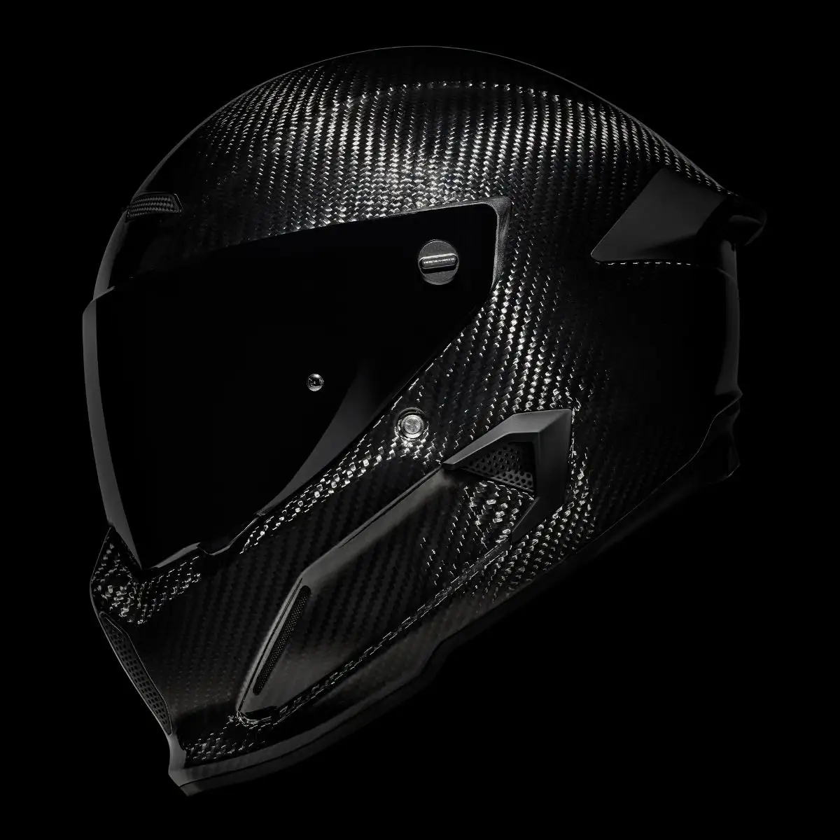 AT4.0 Carbon Liquid Carbon helmet - side left view