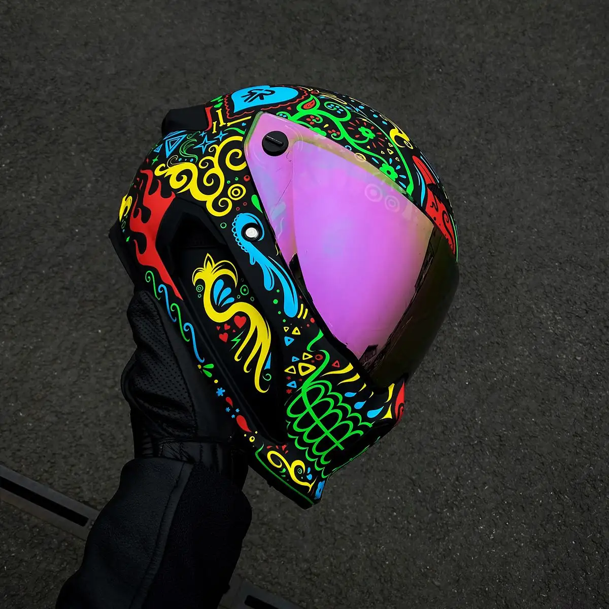 AT3.0 Cinco de Madness | Full Face Motorcycle Helmet | Protection