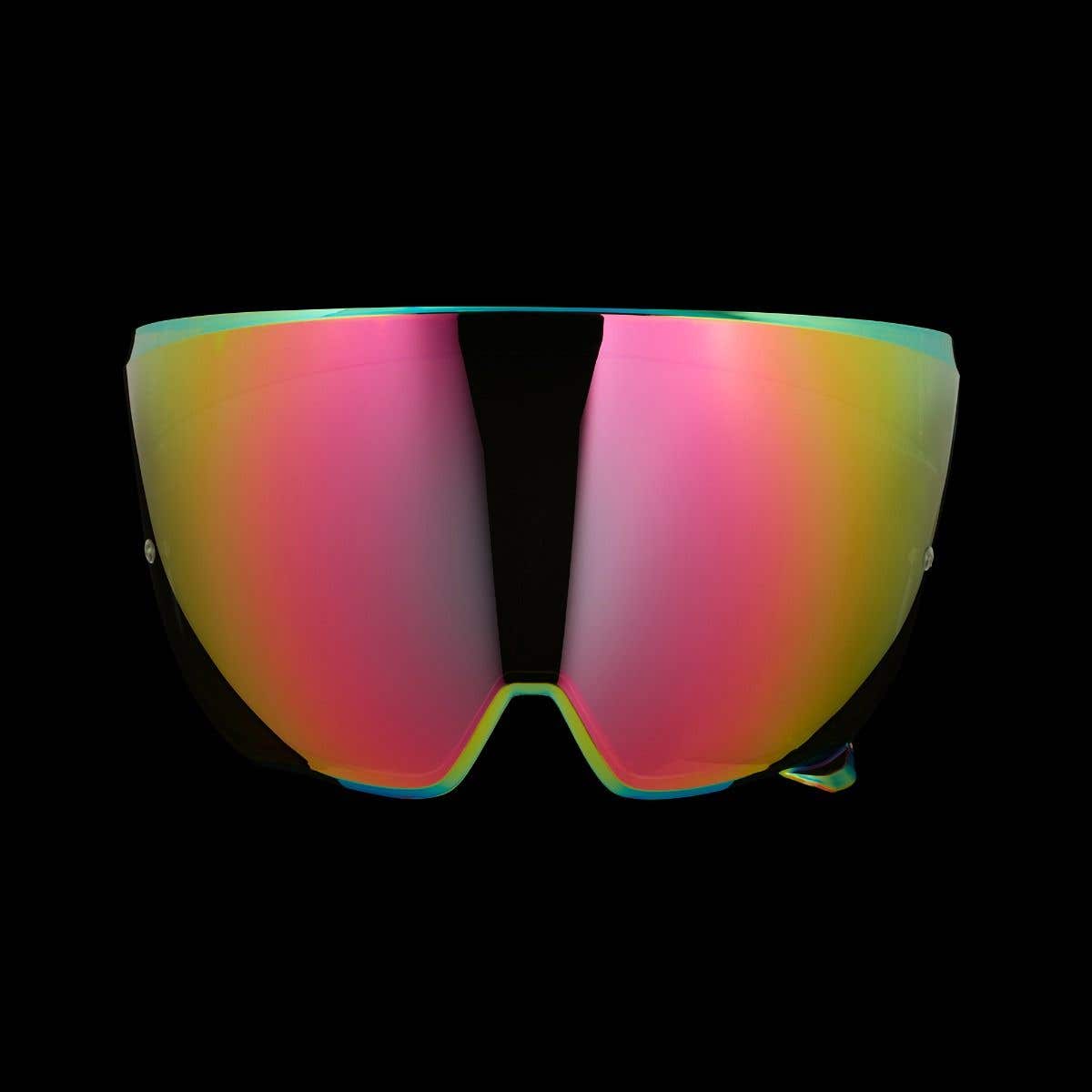 AT4 Iridescent Pink Visor for STREET & TRACK & CARBON