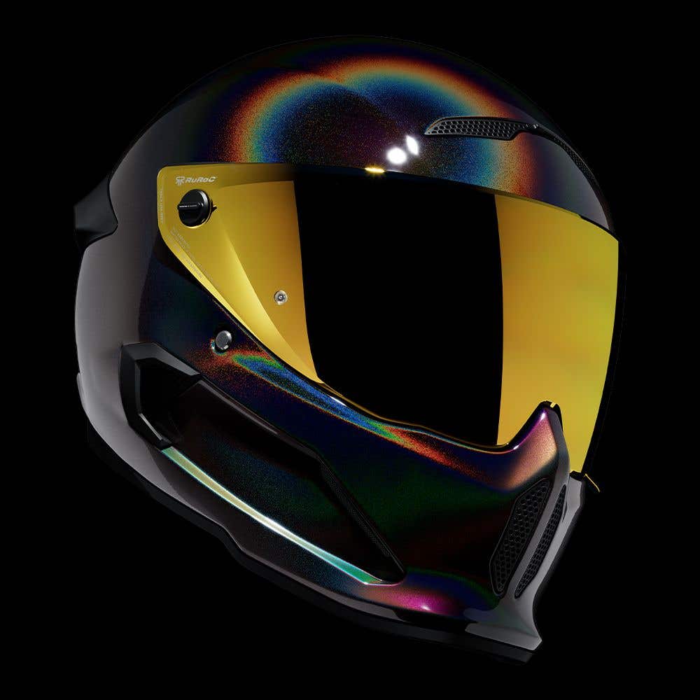 け*け様 Ruroc Atlas 4.0 フルフェイスヘルメット LXL AT4.0 Core | Full Face Bluetooth Motorcycle Helmets | Ruroc