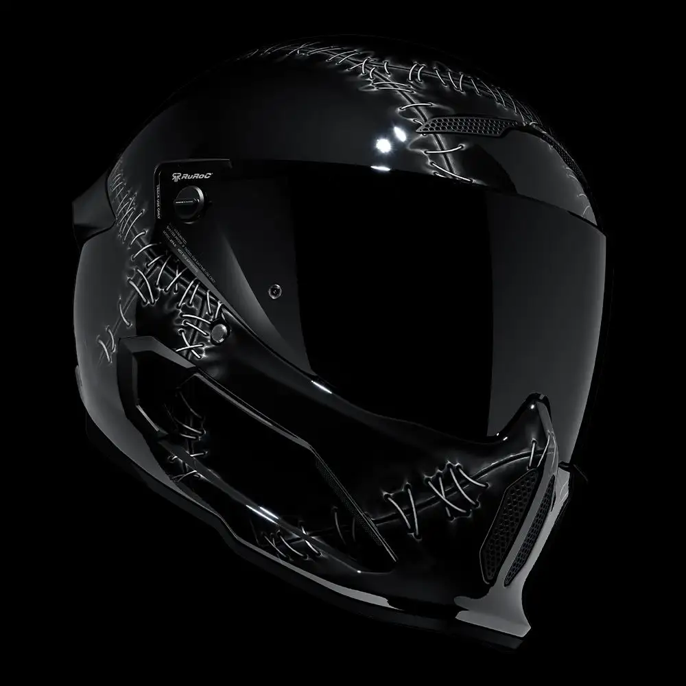 AT4.0 CARBON Catwoman | Full Face Bluetooth Motorcycle Helmets