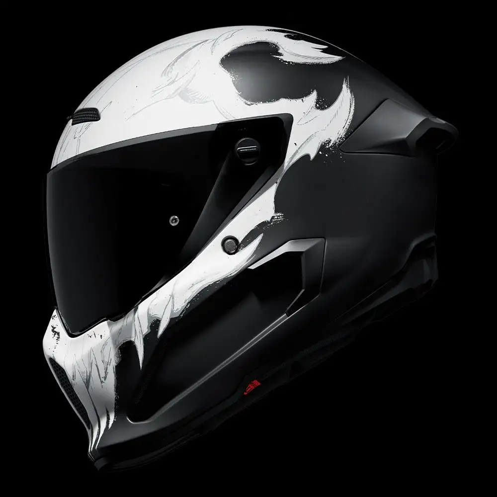 AT4.0 Carbon Darkside helmet - side left view