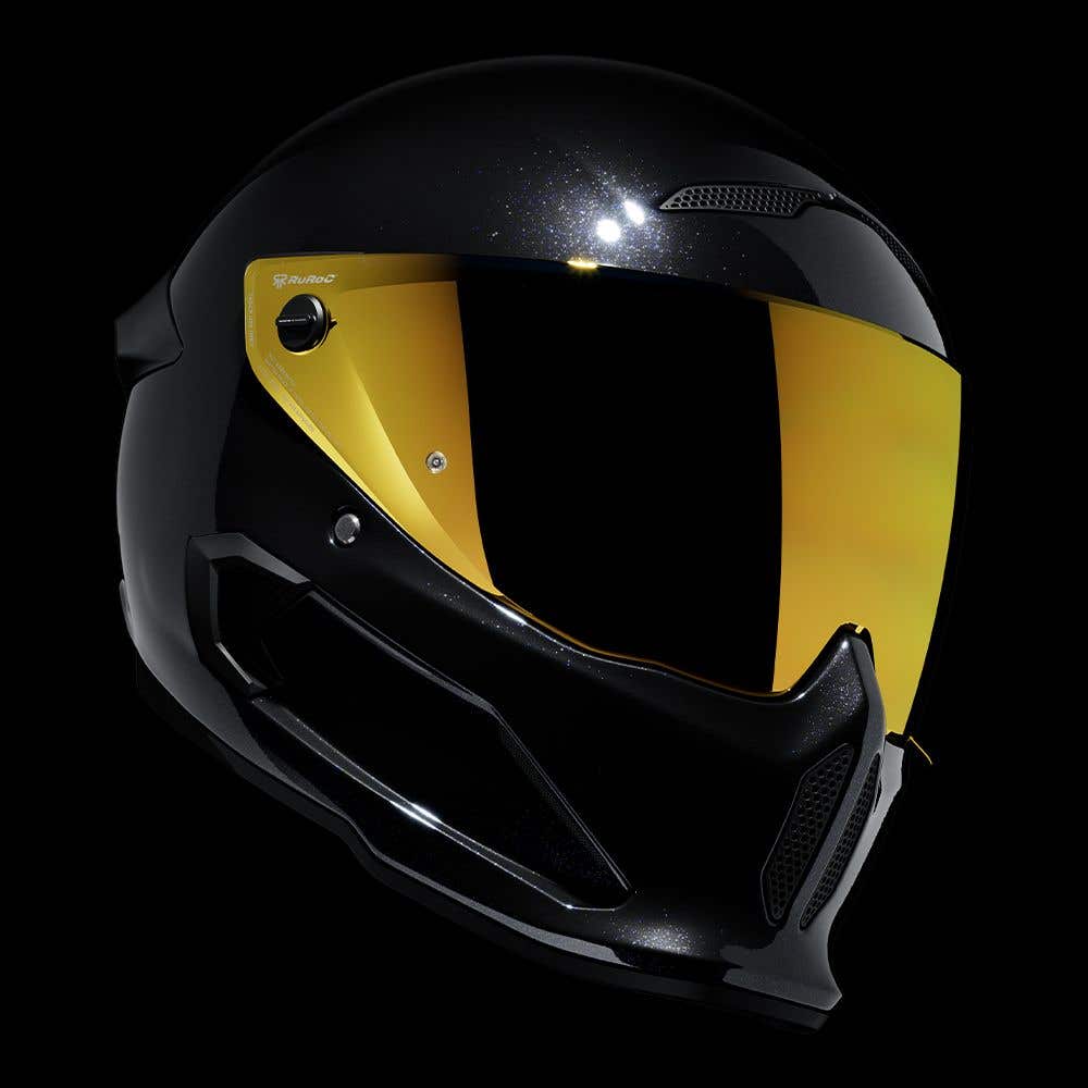 AT4.0 CARBON Eclipse | Full Face Bluetooth Motorcycle Helmets