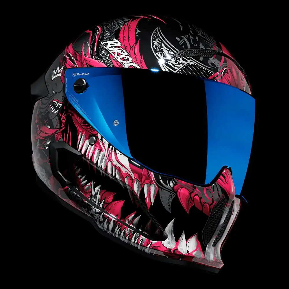 AT4.0 CARBON Fusion | Full Face Bluetooth Motorcycle Helmets