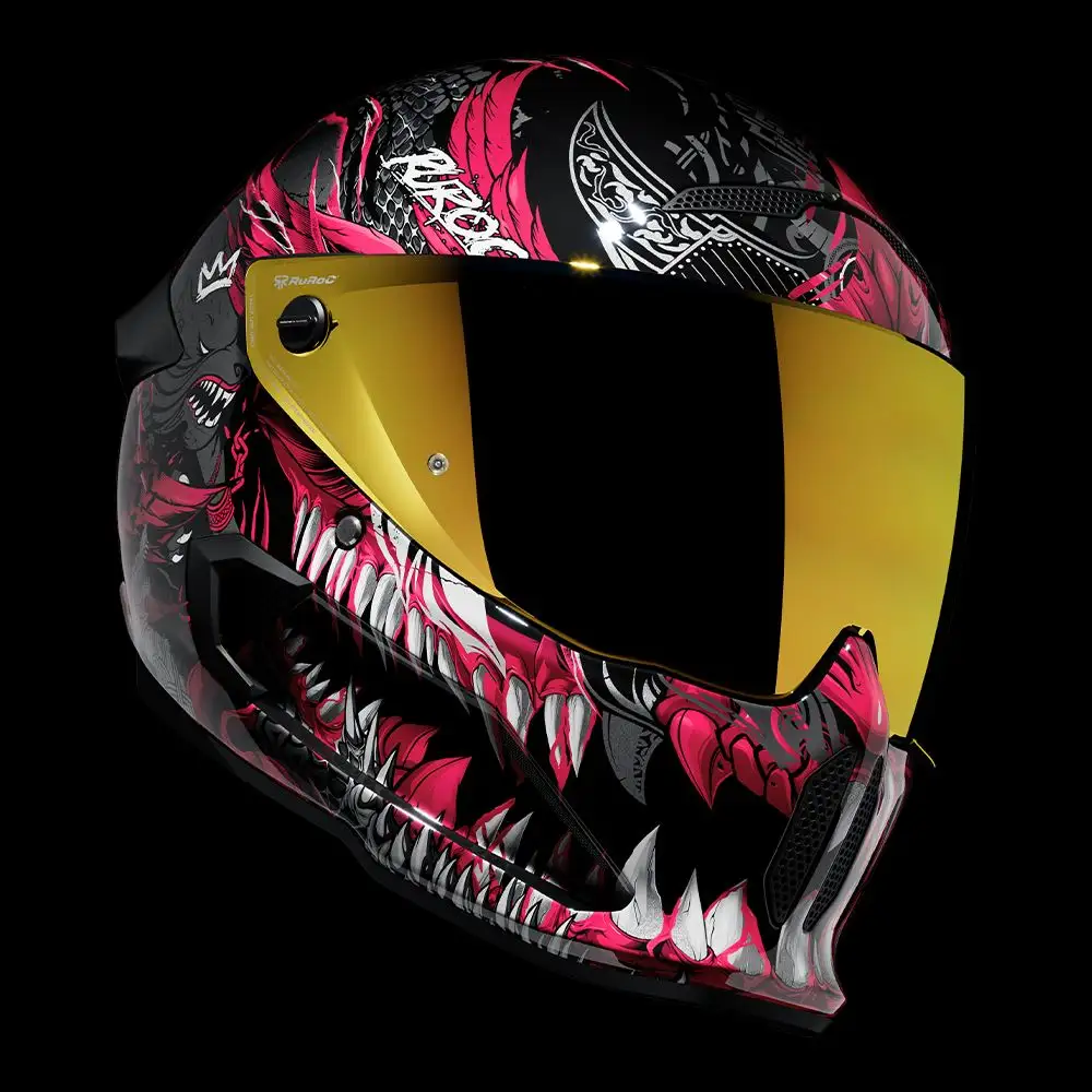 AT4.0 CARBON Fusion | Full Face Bluetooth Motorcycle Helmets