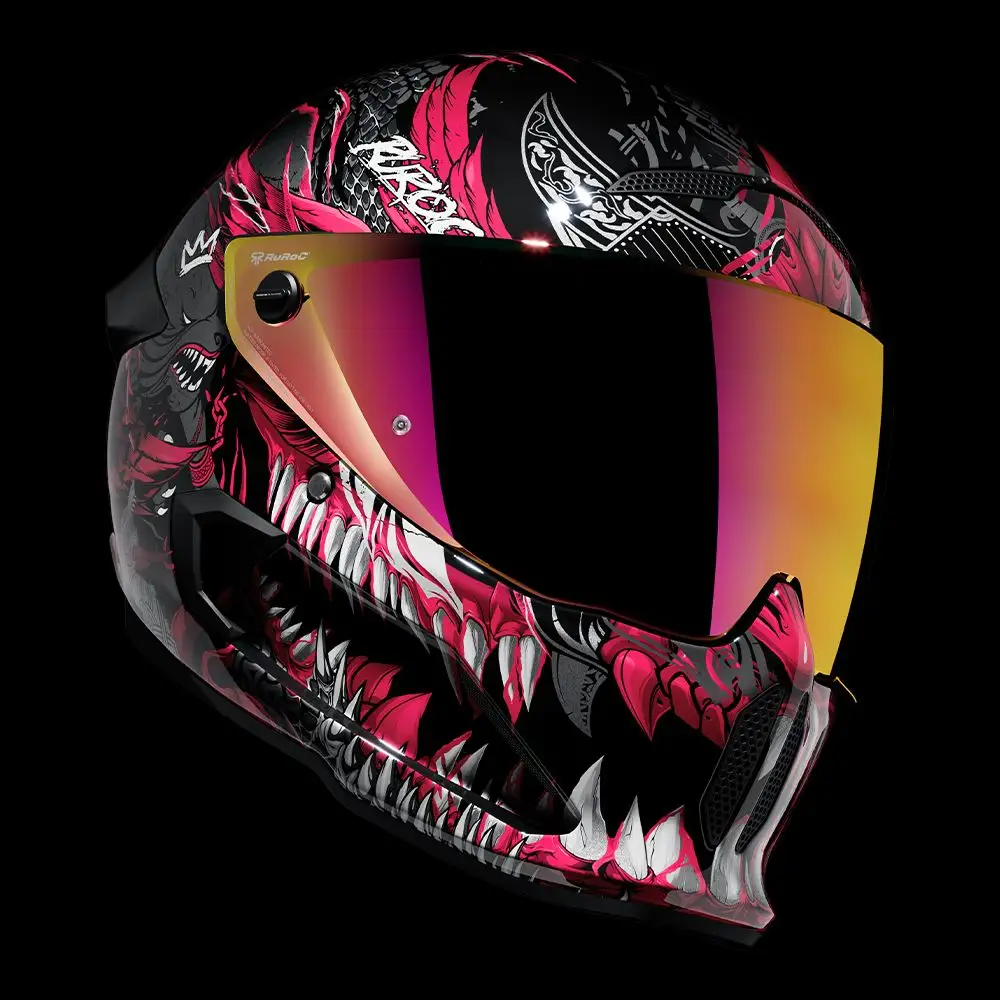AT4.0 CARBON Fusion | Full Face Bluetooth Motorcycle Helmets