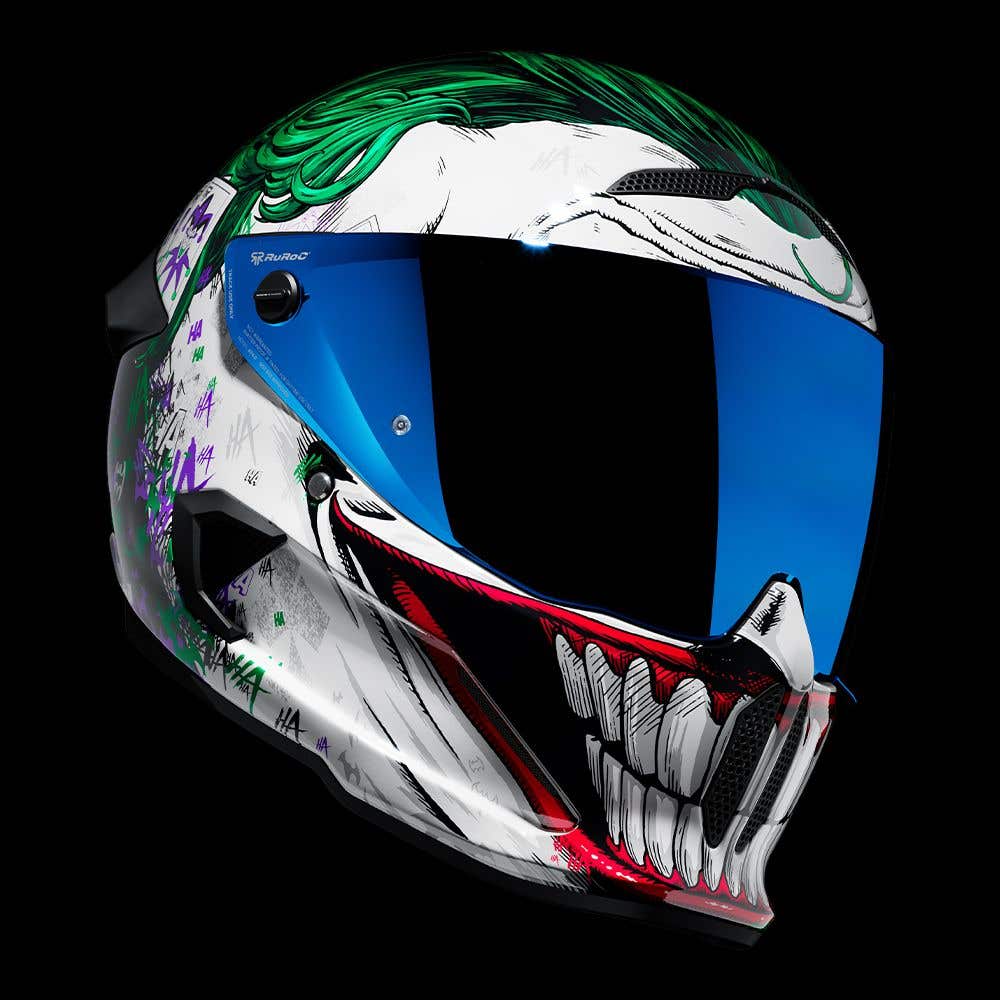 AT4.0 The Joker | Full Face Bluetooth Motorcycle Helmets | Ruroc (US) AT4.0 The Joker | Full Face Bluetooth Motorcycle Helmets | Ruroc (US)
