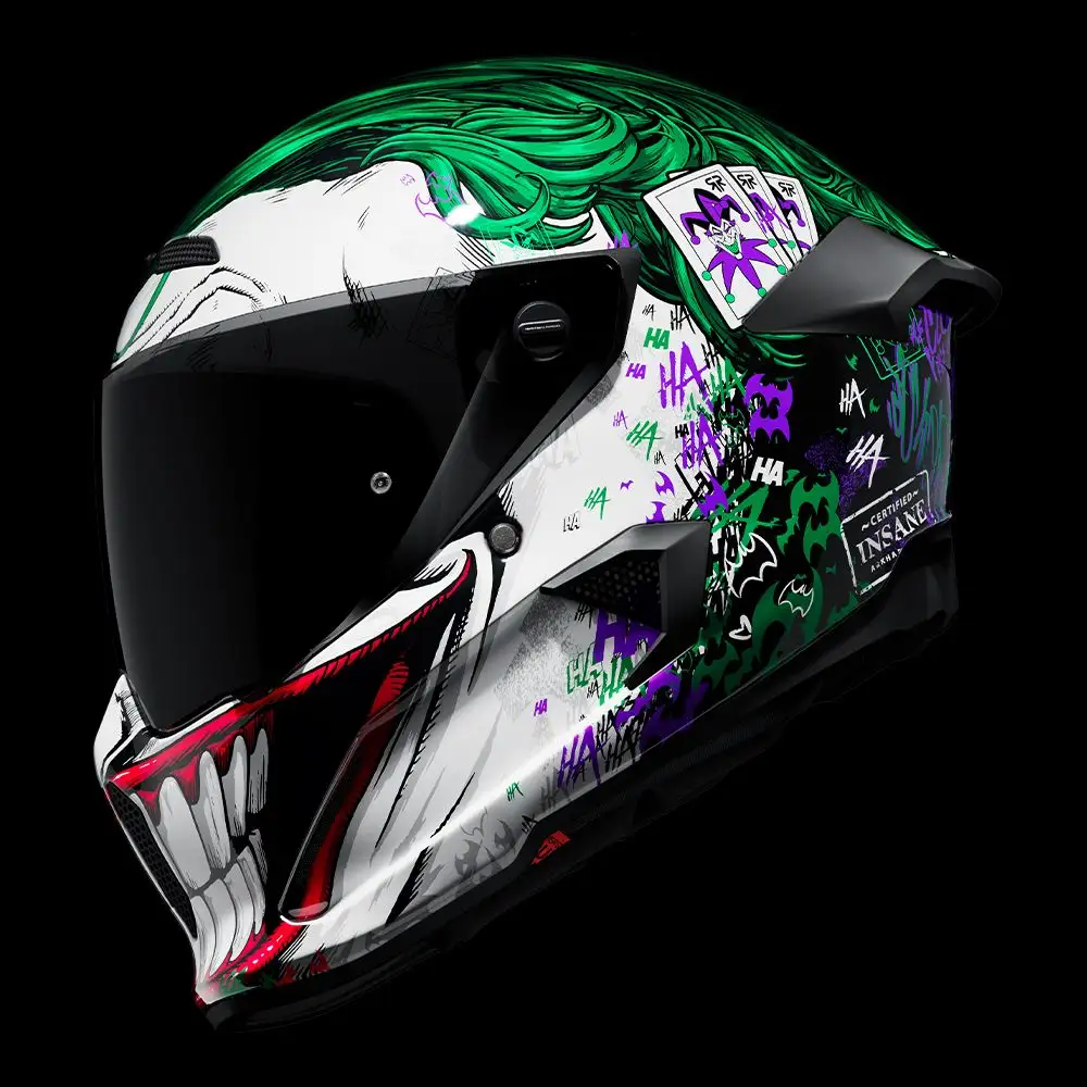 AT4.0 The Joker | Full Face Bluetooth Motorcycle Helmets | Ruroc (US)