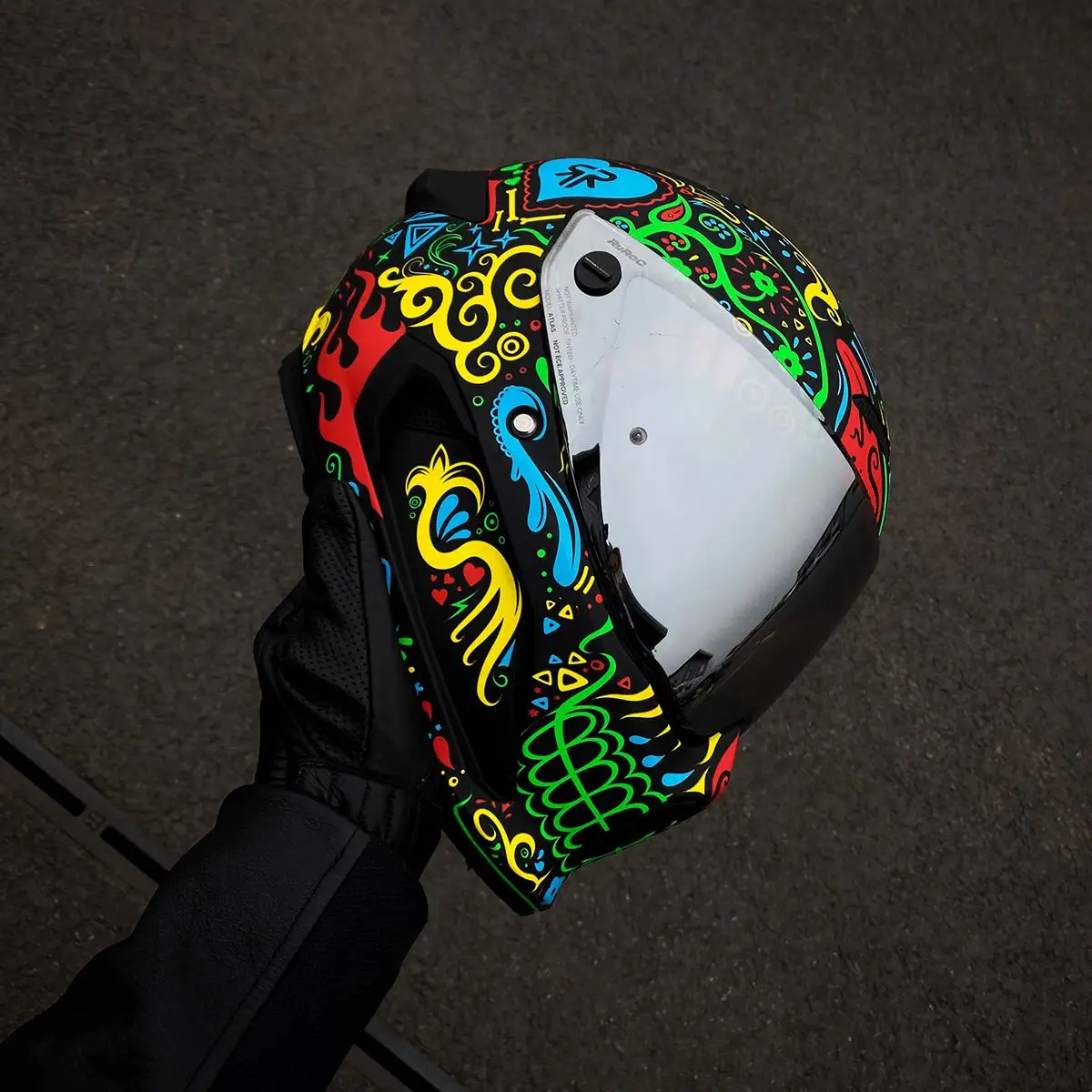 AT3.0 Cinco de Madness | Full Face Motorcycle Helmet | Protection