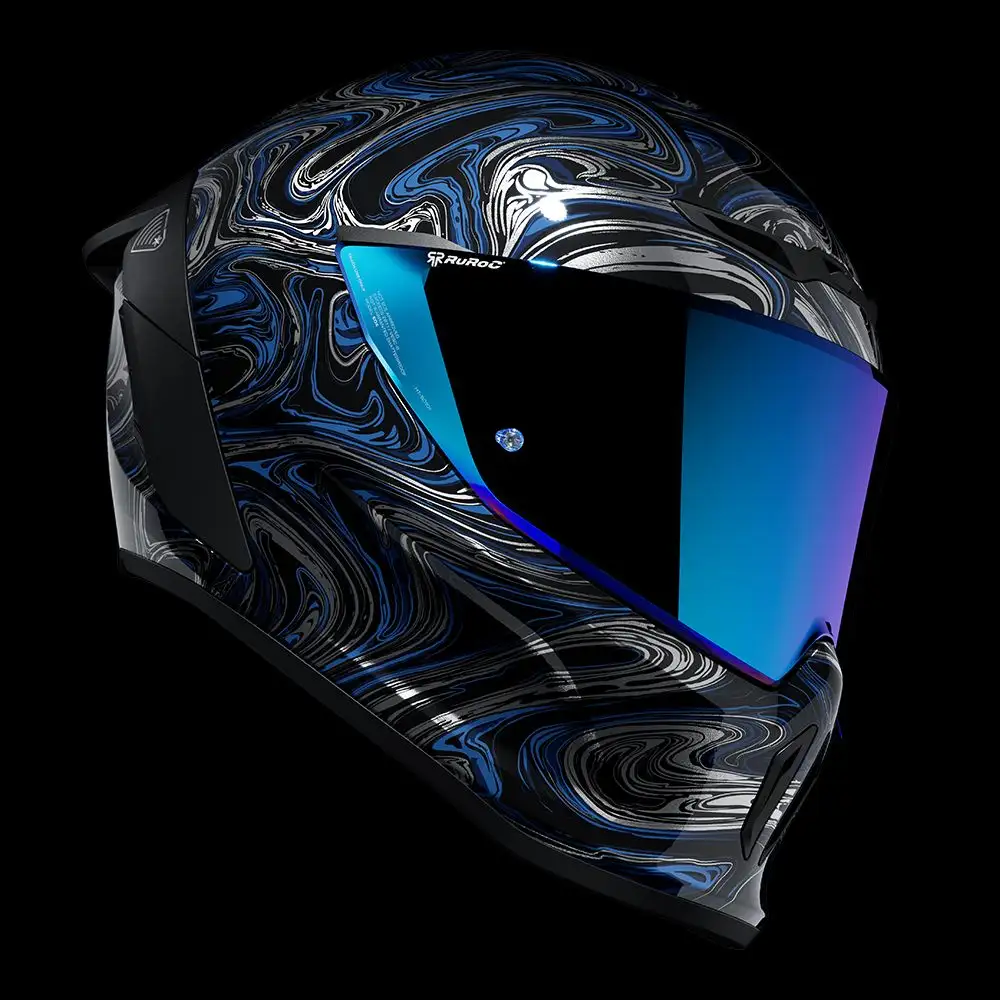 EOX 2.0 Alloy | Full Face Bluetooth Motorcycle Helmets | Ruroc (US)