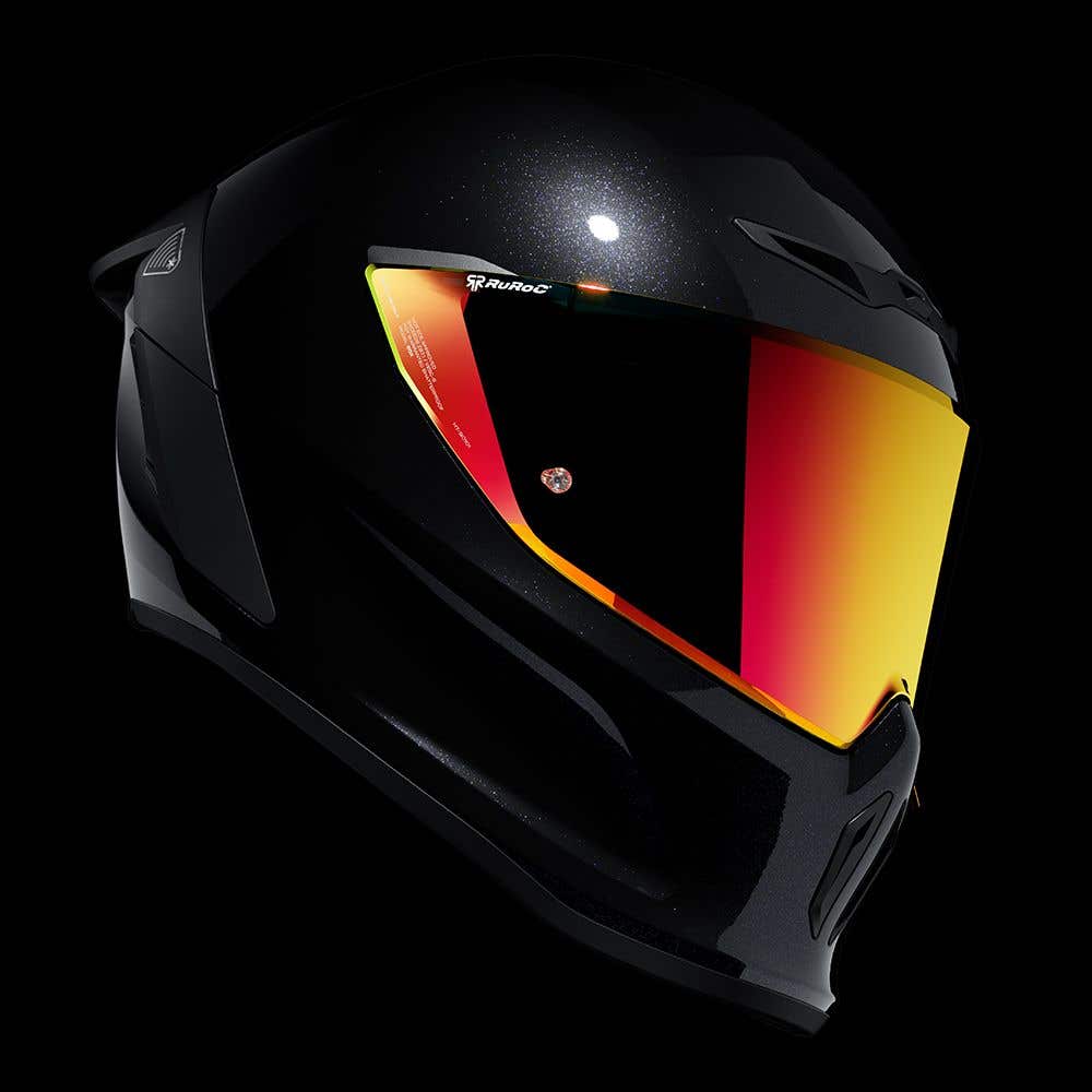 EOX Iridescent Red Visor for EOX & EOX 2.0 | Ruroc (US)