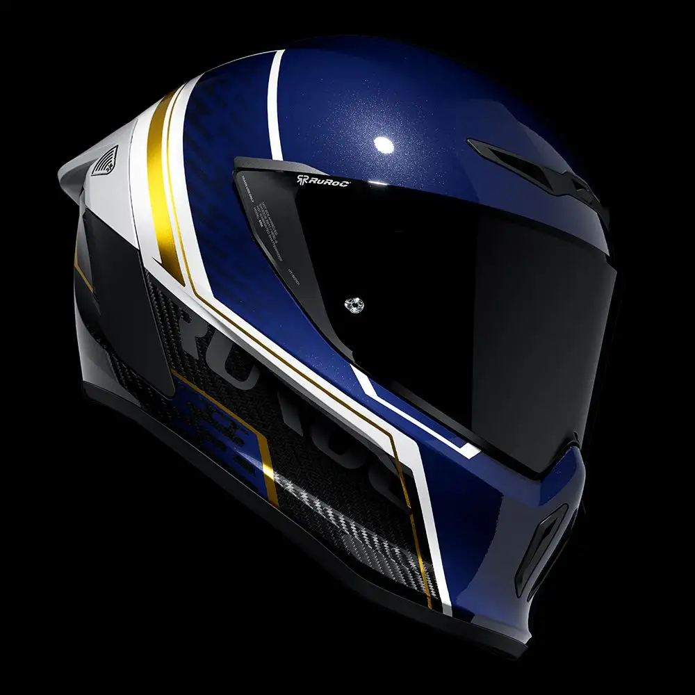 EOX 2.0 Regalia | Full Face Bluetooth Motorcycle Helmets | Ruroc (US)