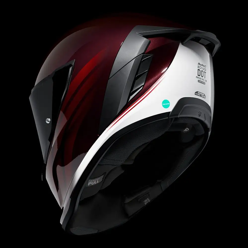 EOX 2.0 Valora helmet - rear three-quarter left view