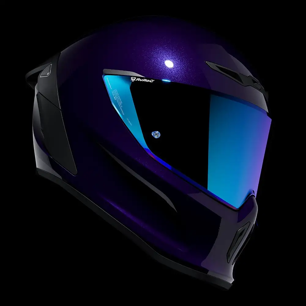 EOX 2.0 ABYSS | Full Face Bluetooth Motorcycle Helmets | Ruroc (US)
