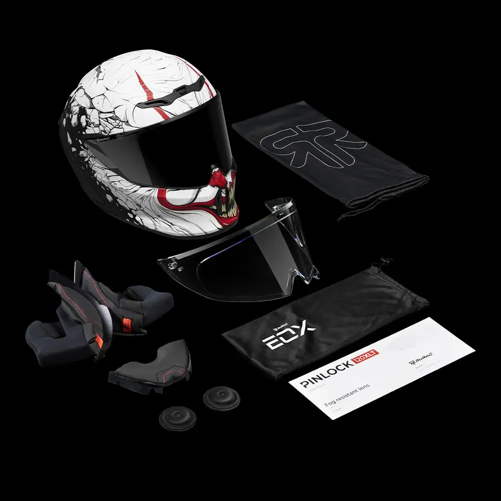 EOX IT | Full Face Bluetooth Motorcycle Helmets | Ruroc (CA)