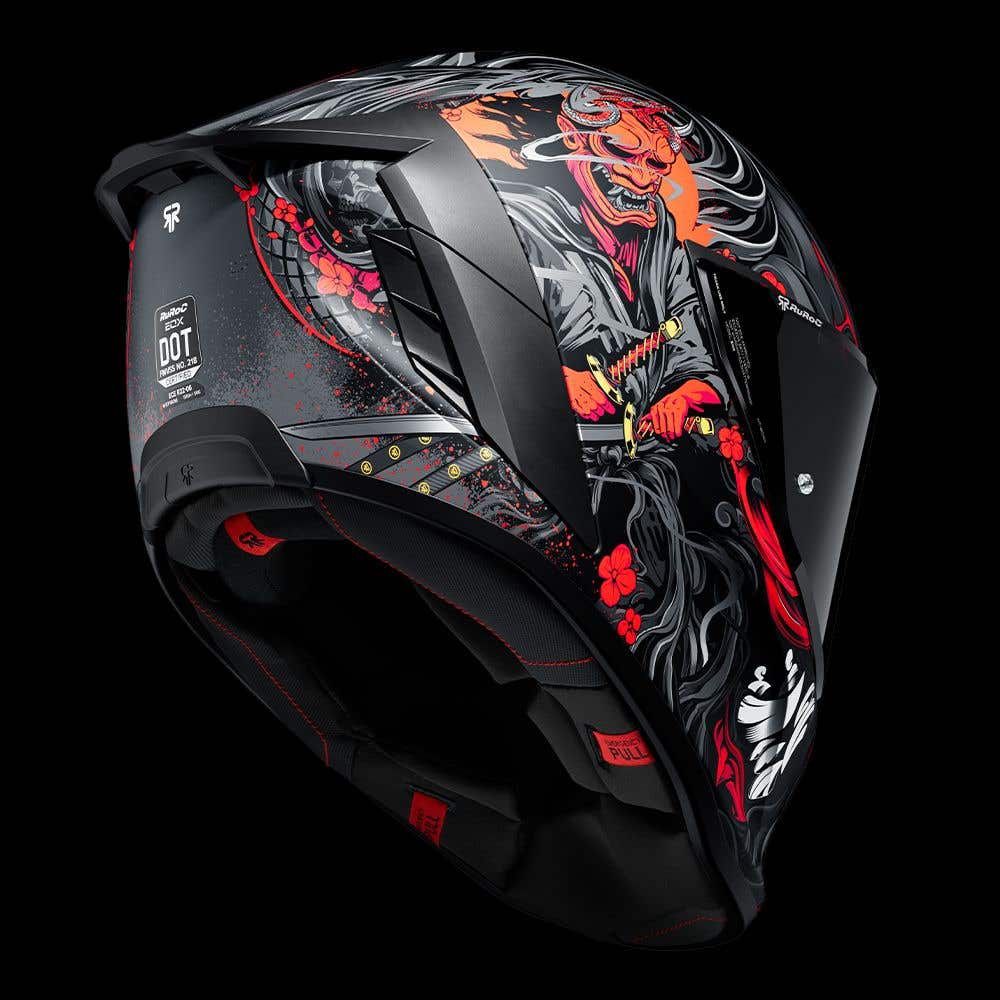 EOX Oni | Full Face Bluetooth Motorcycle Helmets | Ruroc