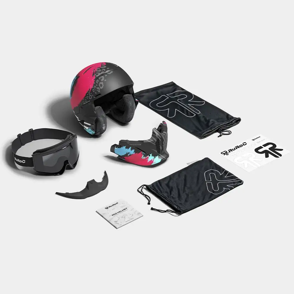 RG2 Flux Snow Helmet | Full-Face Ski & Snowboard Helmet | Ruroc (AU)