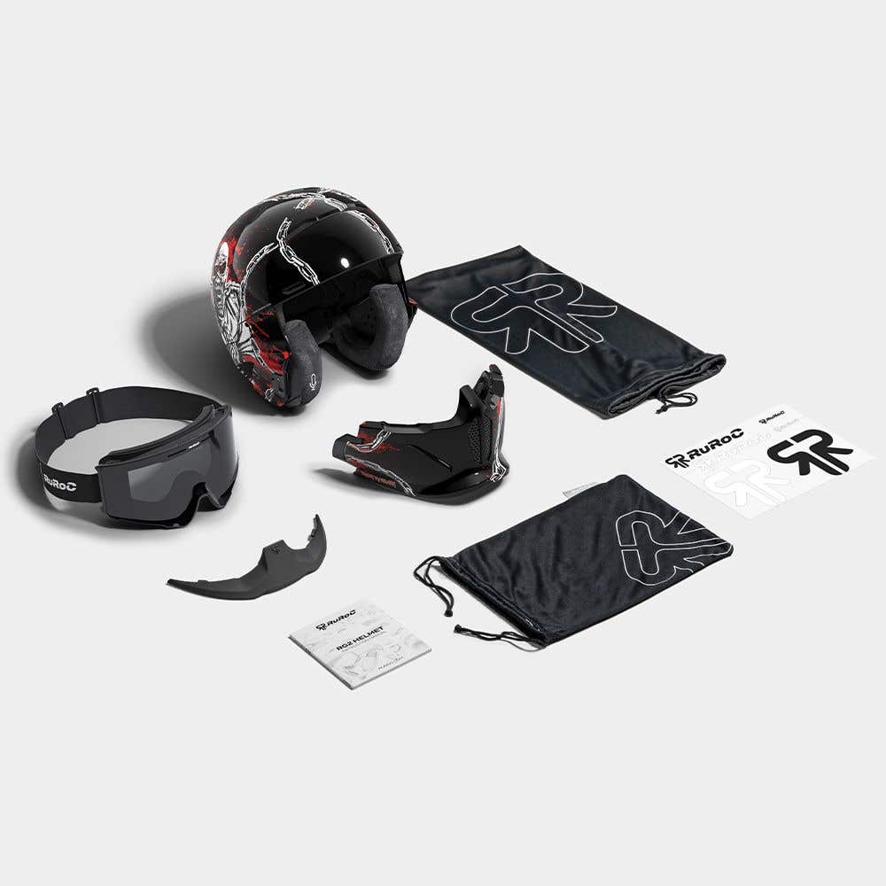 RG2 Iron Maiden Piece of Mind Snow Helmet | Full-Face Ski