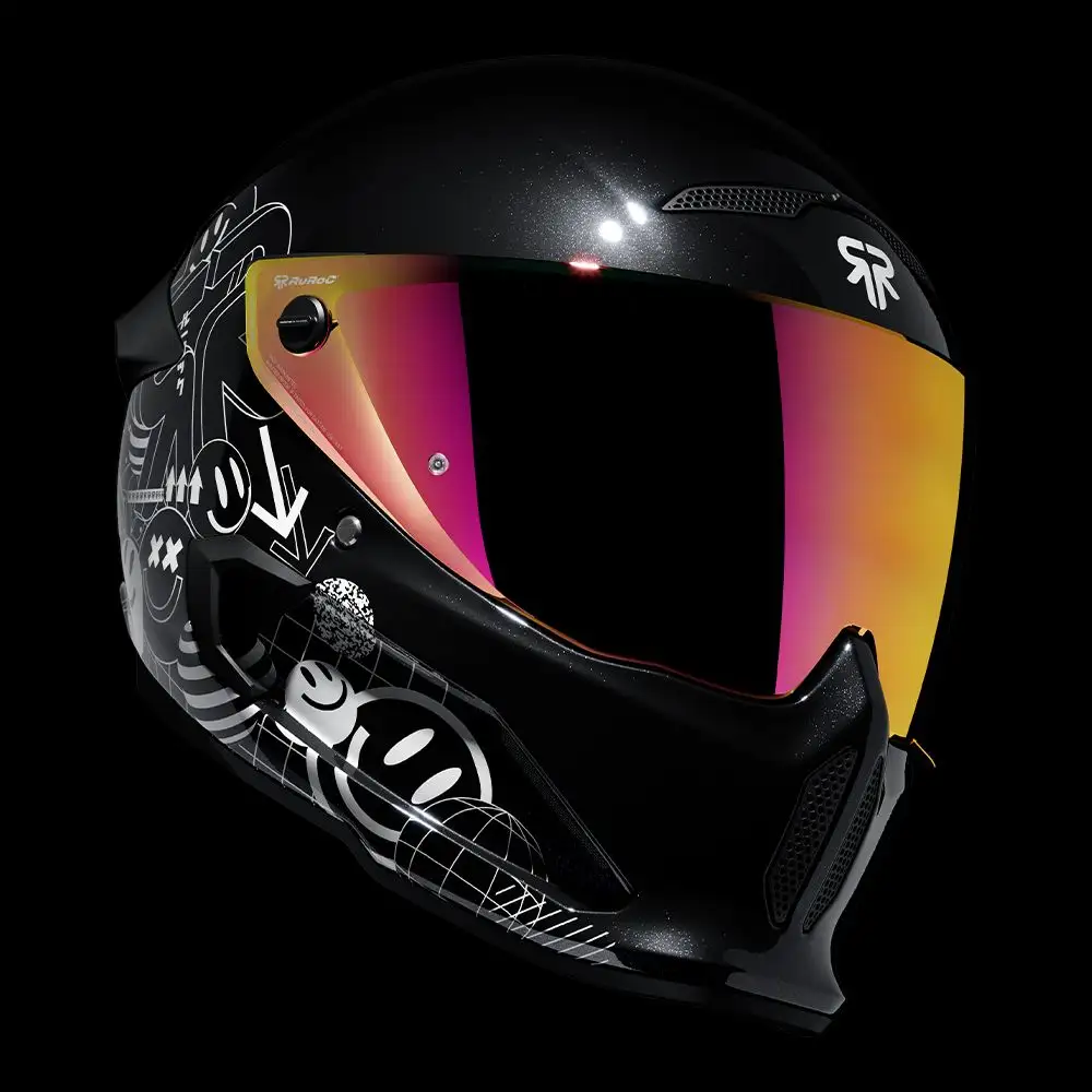 AT4.0 STREET Rush | Full Face Bluetooth Motorcycle Helmets | Ruroc AT4.0 STREET Rush | Full Face Bluetooth Motorcycle Helmets | Ruroc