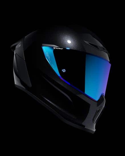 EOX 2.0 Visier - Blau schillernd