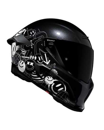 値下げ！Ｒuroc ATLAS4.0 ルーロック　アトラス4.0 　M/L AT4.0 Core | Full Face Bluetooth Motorcycle Helmets | Ruroc